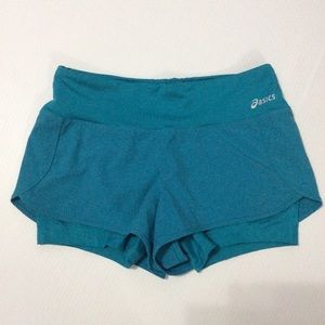 ASICS Teal Shorts w Inner Sprinter
